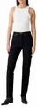 Levi's Damen Wedgie Straight, Black Sprout, 26W / 26L