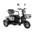 ENEWAY Elektromobil Bari, 500,00 W, 6,00 km/h, (Set, Fahrzeug mit Korb, Spiegel, Ladegerät), inklusive Körbe, mit leistungsfähigen Akkus