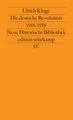 Die deutsche Revolution 1918/1919: Staat, Politik und Gesellschaft zwischen Weltkrieg und Kapp-Putsch (edition suhrkamp)