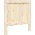 vidaXL Kopfteil 100x104 cm Massivholz Kiefer 358391