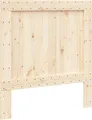 vidaXL Kopfteil 100x104 cm Massivholz Kiefer