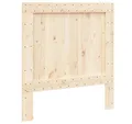 vidaXL Bett Kopfteil 100x104 cm Massivholz Kiefer (1-tlg)