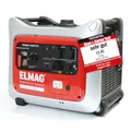 ELMAG Inverter Stromerzeuger SEBSS 3000Wi – 2,6 kVA Benzin Stromgenerator mit 4-Takt-Motor, leise & kraftvoll – Stromaggregat mit ECO-Modus, 2 x 230V, USB & 12V – Für Camping, Outdoor & Notstrom