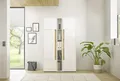 Büromöbel-Set HOME AFFAIRE "CiTY/GiRON", weiß, B:120cm H:200cm T:40cm, Arbeitsmöbel-Sets, Büromöbel-Set