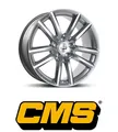 4x CMS C27 6X16 5/100 ET50 Racing Silver