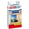 TESA Insect Stop Comfort - 1300 x 10 x 1500 mm - ABS Synthetik - Silber (55388-00021-00)