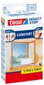 tesa Fliegengitter COMFORT für Fenster, 1,30 m x 1,50 m