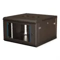 19-Zoll Wandgehäuse 6HE, 600x600mm schwarz, Bausatz