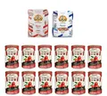 Testpaket Caputo Cuoco Pizzamehl Mehl ( 1 x 5Kg ) + Caputo Pizzeria Pizzamehl Mehl ( 1 x 5Kg ) + Italian Gourmet 100% italienische geschälte Tomaten dosen ( 12 x 400g )