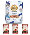 Testpaket Mehl Caputo Pizzeria Kg. 5 + Italienische geschälte Tomaten 3 x 400g
