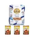 Caputo Mehl Pizzeria Kg. 5 + 3x Zia Rosa DOP Pomodoro San Marzano Kampanien 400g