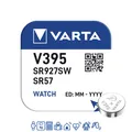 1 x Varta V395 Uhrenbatterie 1,55 V SR927SW SR57 AG7 LR926 LR927 38mAh