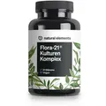 natural elements Flora 21® Kulturen Komplex – 21 Bakterienstämme – 180 magensaftresistente Kapseln