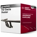 Für Dacia Duster II Typ HM_ (Westfalia) Anhängerkupplung vertikal abnehmbar neu