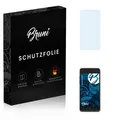 Bruni 2x Folie für Doro 8035 Schutzfolie Displayschutzfolie