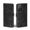 LBH Handyhülle für Samsung Galaxy S21 Ultra 5G in Schwarz mit Karten- und Geldfach Smartphone Hülle mit Standfunktion Flip Case Schutzhülle Magnetverschluss Vintage