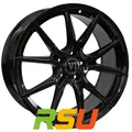 V1 Wheels V1 schwarz glänzend lackiert 8x18" ET35 LK5 120 ML 72.6 Alufelgen ...