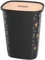 EDA Pellets-Aufbewahrungsbox 70 Liter schwarz mit Rollen