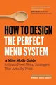 Renee Guilbault How to Design the Perfect Menu System (Taschenbuch) (US IMPORT)