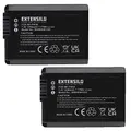 EXTENSILO 2X Akku kompatibel mit Sony Alpha A6000, A6300, A7R II, A6400, A7r ILCE-7K Kamera (1050mAh, 7,4V, Li-Ion)