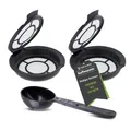 2 x Kaffeepads Permanentfilter befüllbar für Melitta 180424 mit Kaffeepulverl...