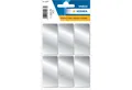 HERMA Etikettenpapier Herma Etiketten permanent haftend 26 x 54 mm silber 3 Bl 18 Etik.