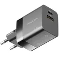 Ladegerät USB-C USB-A 45W 3A Ladeadapter Schnellladegerät PD Netzteil Steckdose