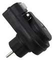 MC POWER - Steckdosenadapter Outdoorsteckdose mit Schalter, 230V 3.680W, IP44