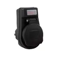 ETT1300473 Steckdosenadapter McPower mit Schalter, 230V/3500W, IP44 - für Außen