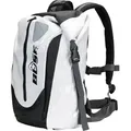 Büse Rolltop Rucksack, wasserdicht, 30 Liter - Weiß / Schwarz - Weiß