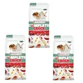 Versele-Laga Complete Crock Apple | 3er Pack | 3 x 50 g | Snack für Kaninchen und Nagetiere | Knusprige Hülle und weiche Apfelfüllung | Leicht verdaulich und ohne Zuckerzusatz