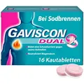 GAVISCON DUAL Bei Sodbrennen 16 St Kautabletten