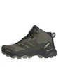 Adidas Damen Terrex Skychaser AX5 Mid Gore-TEX Hiking Shoes, Olive strata/Night Cargo/Aurora Plum, 43 1/3 EU