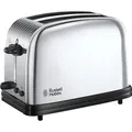 Russell Hobbs Toaster Küchengeräte Victory Schnelles gleichmäßiges Toasten praktische Handhabung - Grau