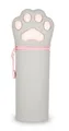 Legami - Kawaii 2-in-1 Federmäppchen aus Silikon, Motiv Kitty Paw, Stifthal ...