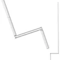 Bauheld Rollladen Kurbelstange 140cm Weiß