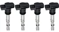 4x NTY Zündspule für Toyota Corolla Compact _E11_ 1.4 _E10_ 1.3 XLI 16V