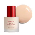 TIRTIR Mask Fit Red Foundationㅣ72 Stunden lang haltbares, hautanpassendes koreanisches Make-up mit Skin-Fit Satin-Finish & breiter Farbauswahl, #17C Porcelain, 1.01 Fl Oz