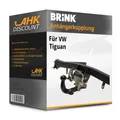 Für VW Tiguan 09.2007-04.2016 BRINK Anhängekupplung schwenkbar NEU