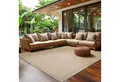 SIMPEX24 Outdoorteppich Unicolor, Rechteckig, Höhe: 3 mm, Teppich Wetterfest Waschbar Balkon, Garten, Terrasse und Küchenteppich