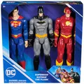 DC Comics 6072364 Batman, Superman und The Flash: Actionfiguren 30 cm – 6072364 – Superheldenspielzeug – Spielzeug für Kinder ab 3 Jahren
