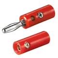 Bananenstecker Bananenbuchse Set Rot 4mm Kupplung Banana Lautsprecherkabel