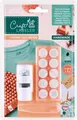 Craft Labeler R17 Set, Textile Stamp, 10 Interchangeable Designs, Round Imprint,