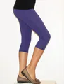 Capri 3/4 Leggings für Kinder Mädchen Leggins blickdicht Baumwolle KL4