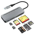 Kartenlesegerät USB C USB 3.0 7-in-2 Multi-Format für SD CF Micro SD