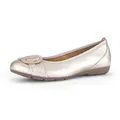 Gabor Sportliche Ballerina Ballerina goldfarben 42 EU (8 UK)