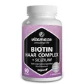 BIOTIN HAAR Vitamine Komplex hochdosiert + Silizium Kapseln