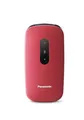 5025232935758 Senior phone KX-TU446 red PANASONIC