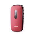 PANASONIC KXTU446EXR Senior Mobiltelefon Standard 2.4" TFT BT SOS Taste Rot