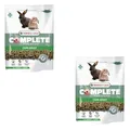 Versele-Laga Complete Cuni Adult | Doppelpack | 2 x 500 g | Alleinfuttermittel für ausgewachsene Kaninchen | Schmackhafte All-in-one Pellets | Mit Langen Fasern und Kräutern